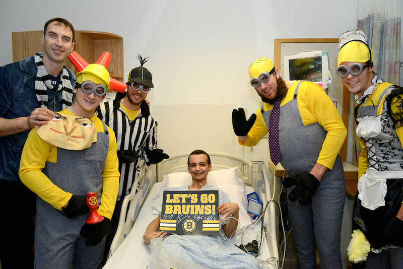 Illustration for article titled The Bruins Dressed As Minions, Are Your Annoying Nephew's New Favorite Team